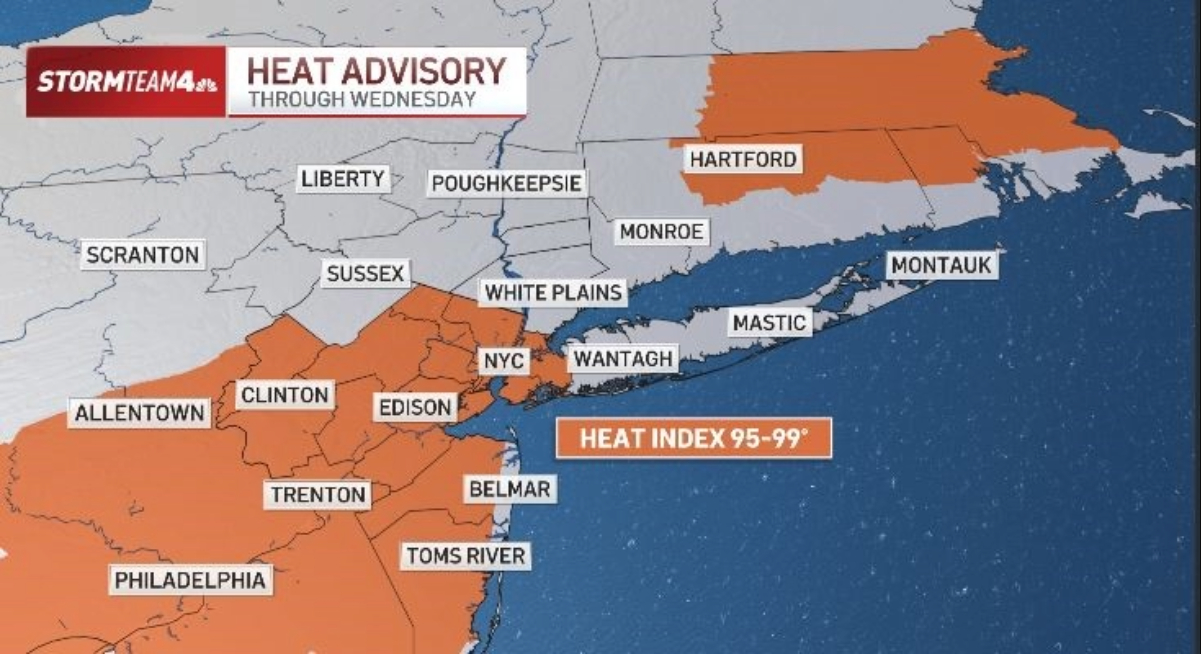 Brace for another round of intense heat Wednesday before storms cool ...