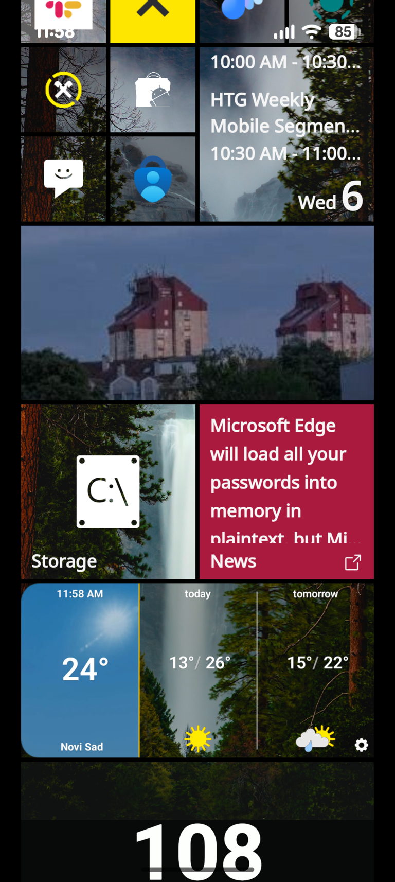 This launcher turned my Pixel into a Nokia Lumia Windows Phone