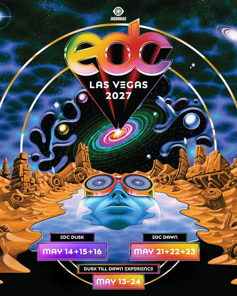 EDC Las Vegas 2027 to span across 2 weekends in new 'Dusk Till Dawn ...