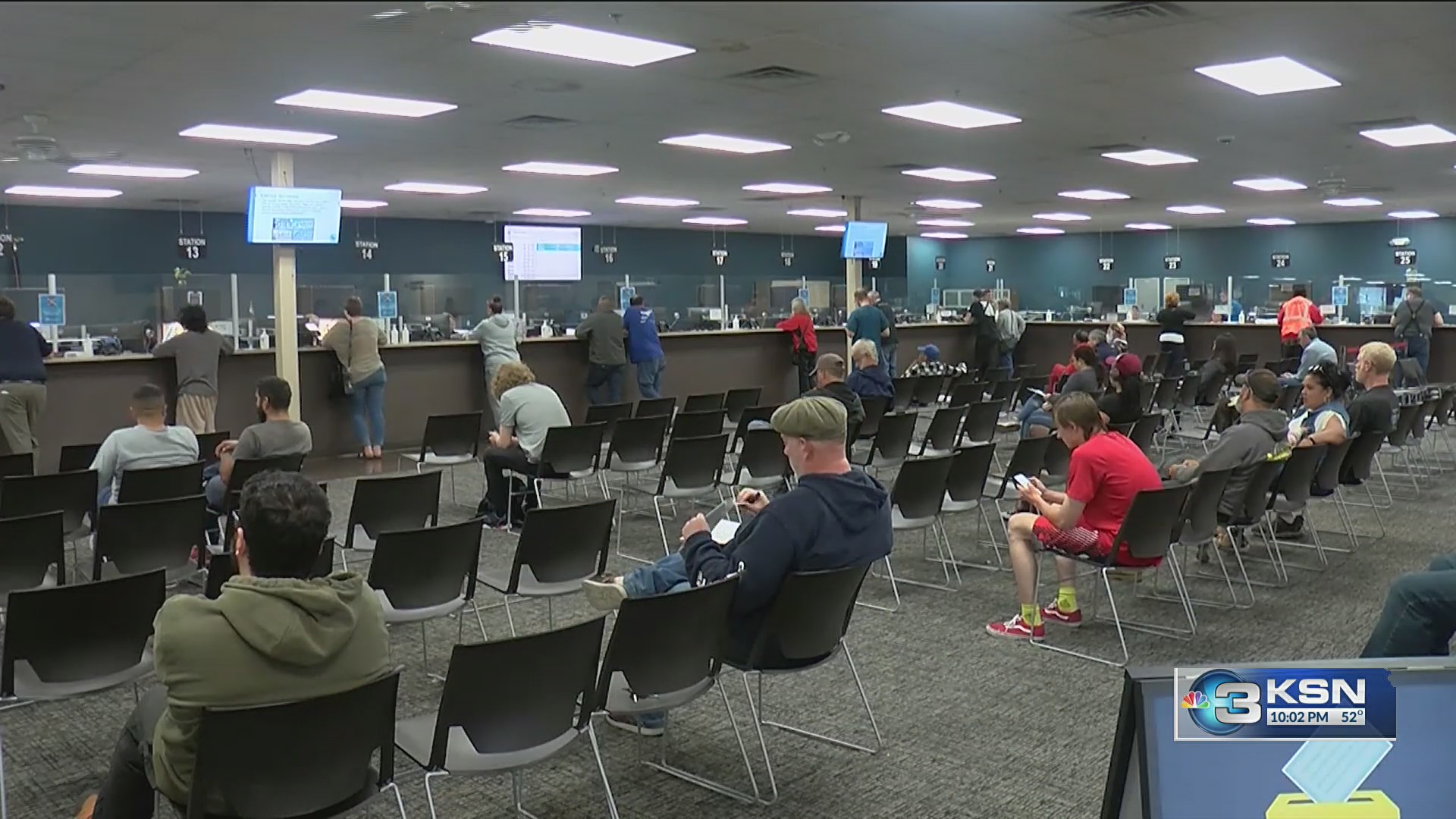 Wichita tag office faces pressure with long wait times and staffing issues