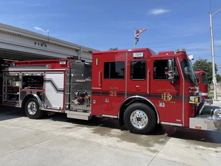 Local fire department unveils new fire engine
