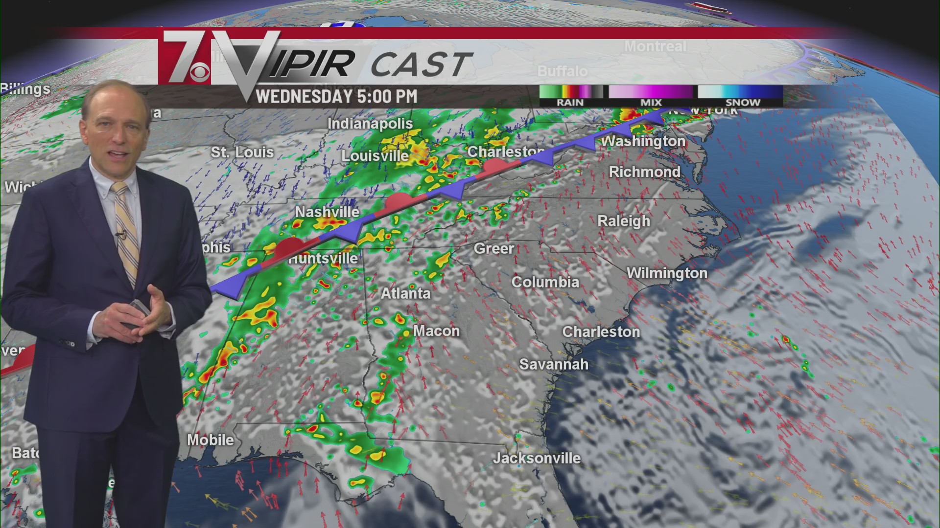 7Weather Wednesday AM forecast