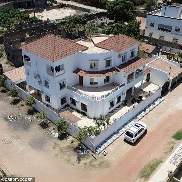 The First Lady's property portfolio in Africa is said to include this villa in Bijilo, in Gambia