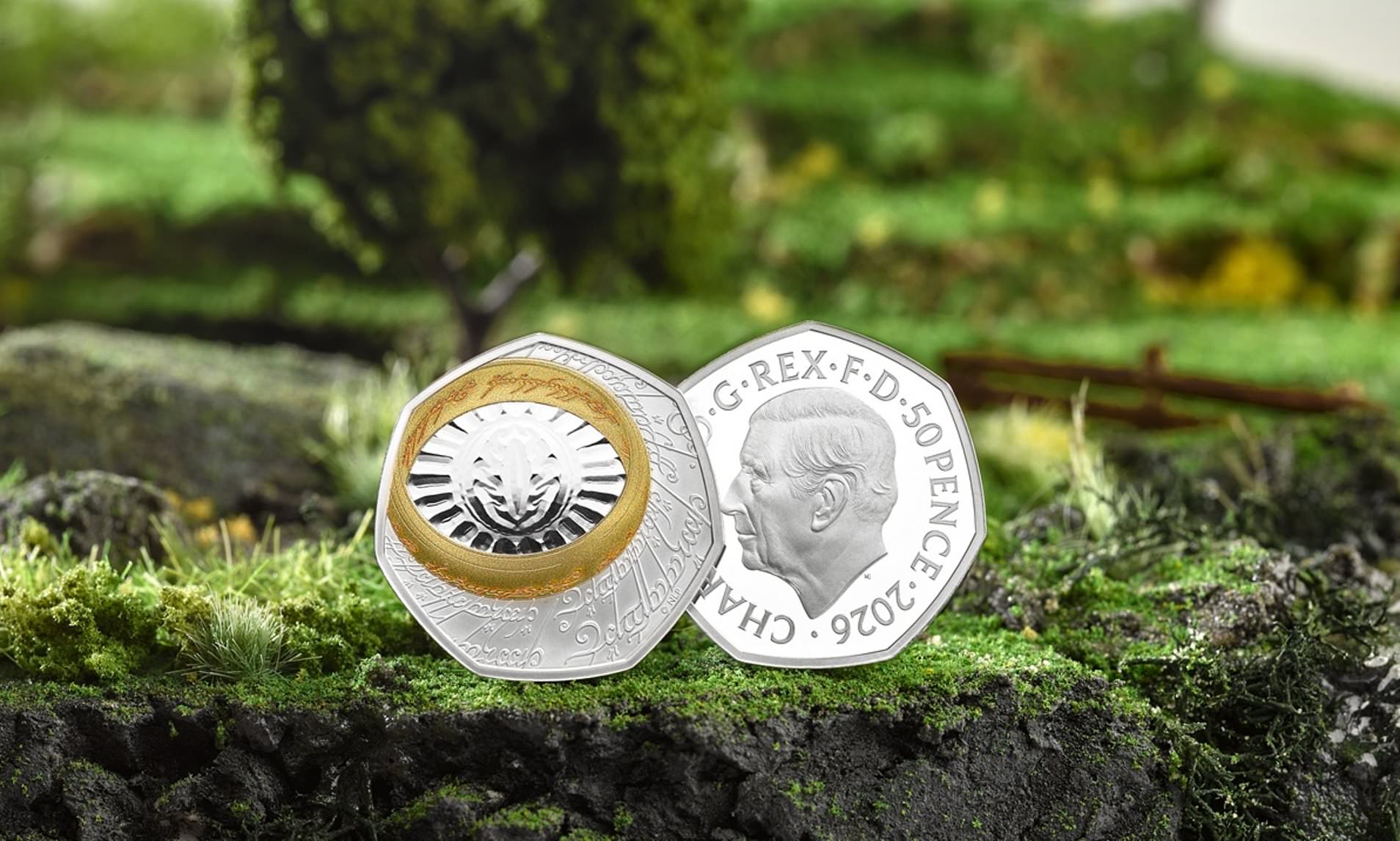 Lord of the Rings 50p revealed by Royal Mint... its first coin with ...