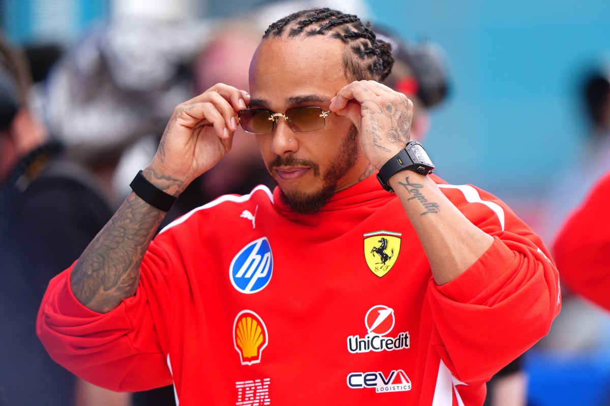 Lewis Hamilton at Ferrari - PA Wire