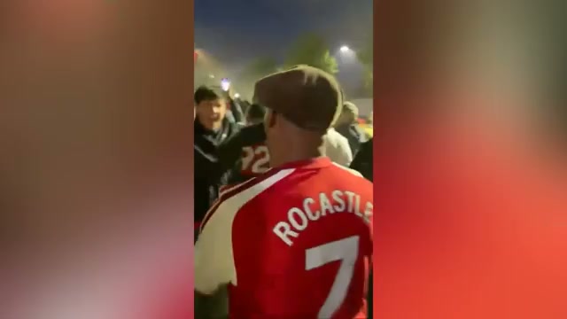 Video: Ian Wright joins Arsenal fans in joyous title win celebrations