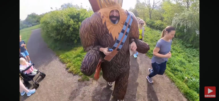 'Inflatable Runner' to make world record attempt at Rother Valley ...