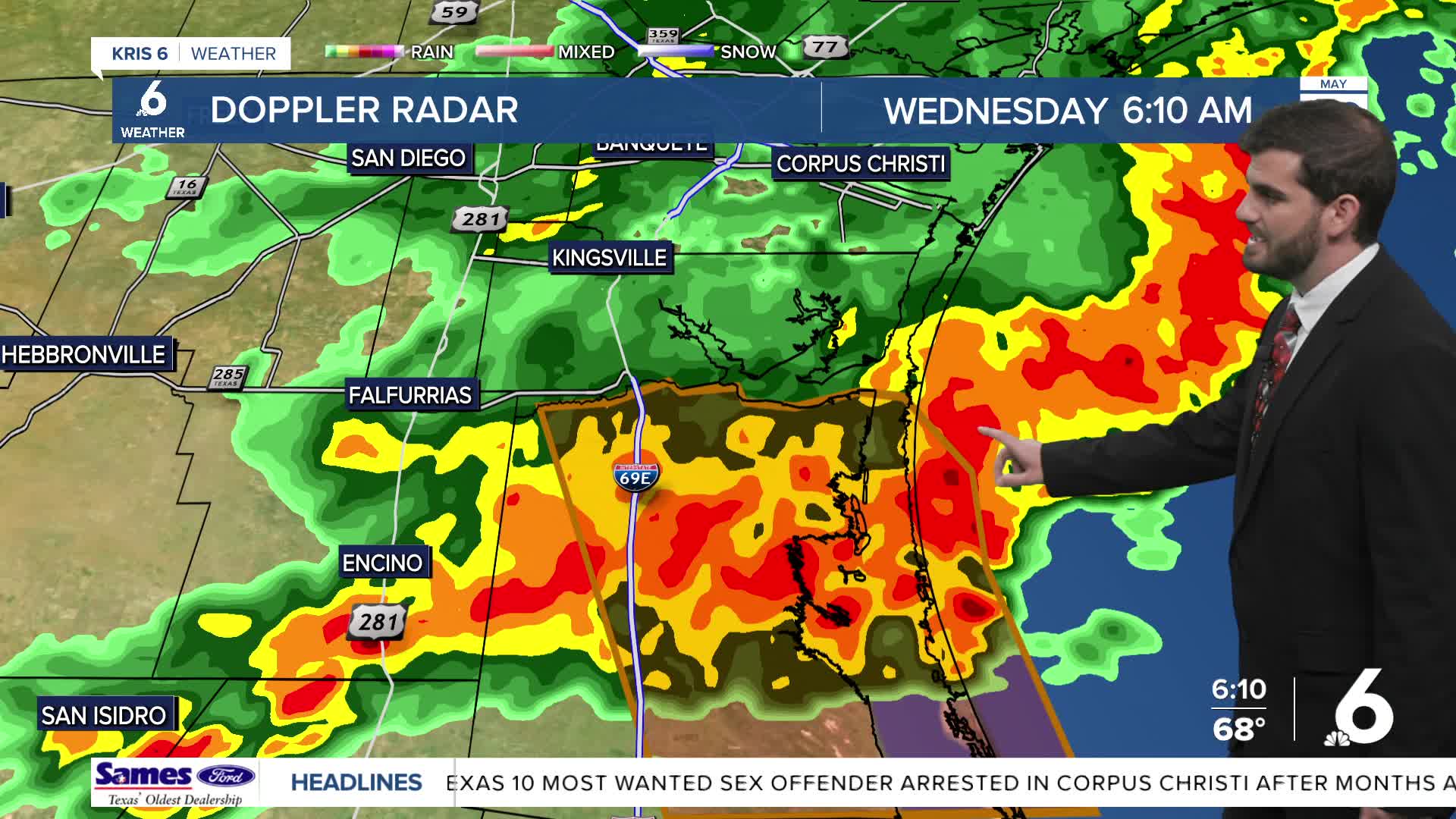 A stormy start to Wednesday with more rain chances taking us into the ...