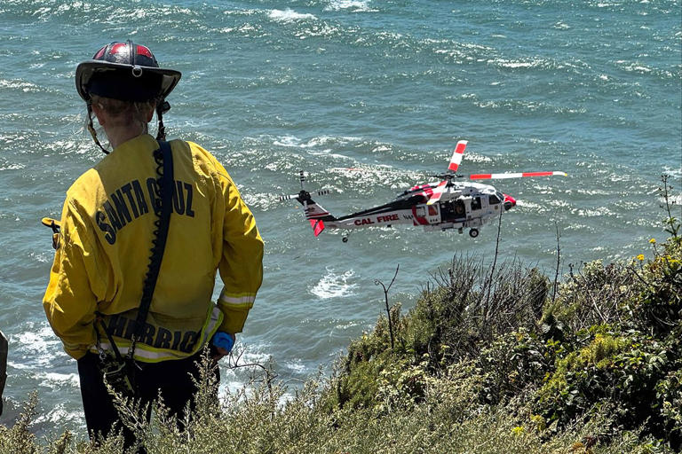 58-year-old man dies after his car plummets 500 feet off cliff before ...