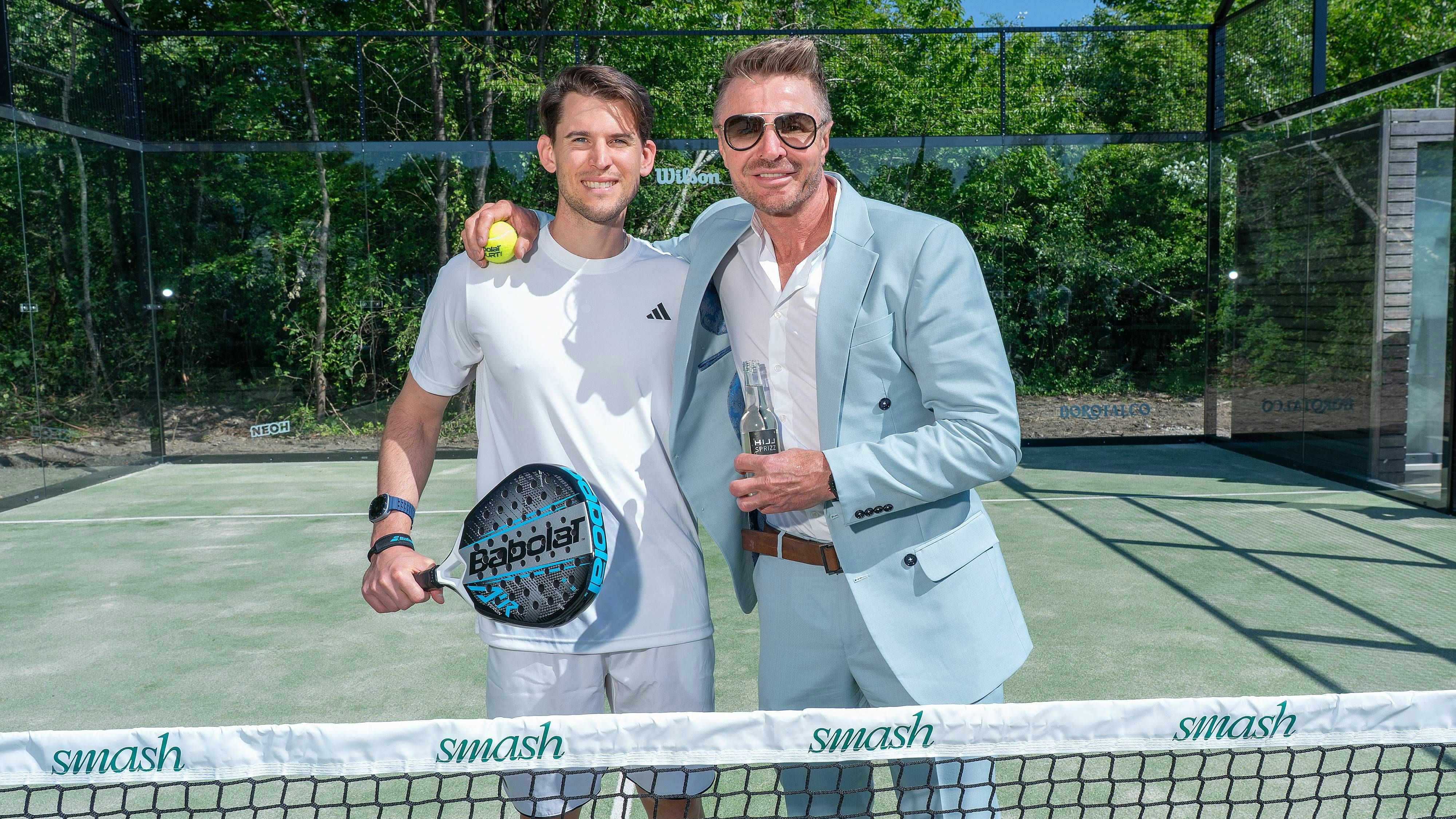 Comeback am Court! Dominic Thiem zurück am Platz