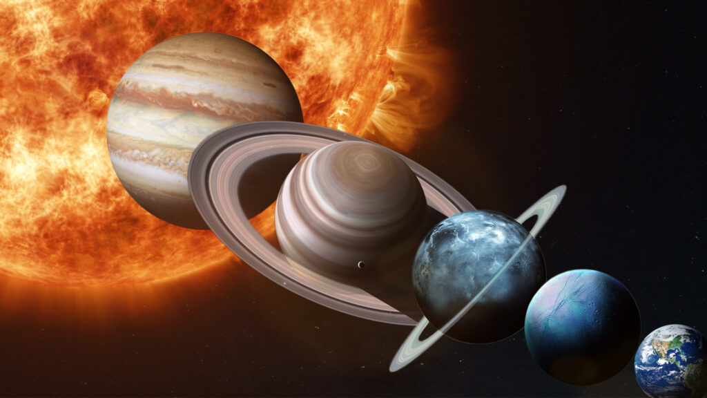 What if we reordered the solar system from largest to smallest?
