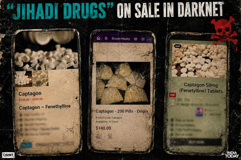 Inside dark web market where Indian and global suppliers sell Captagon ...