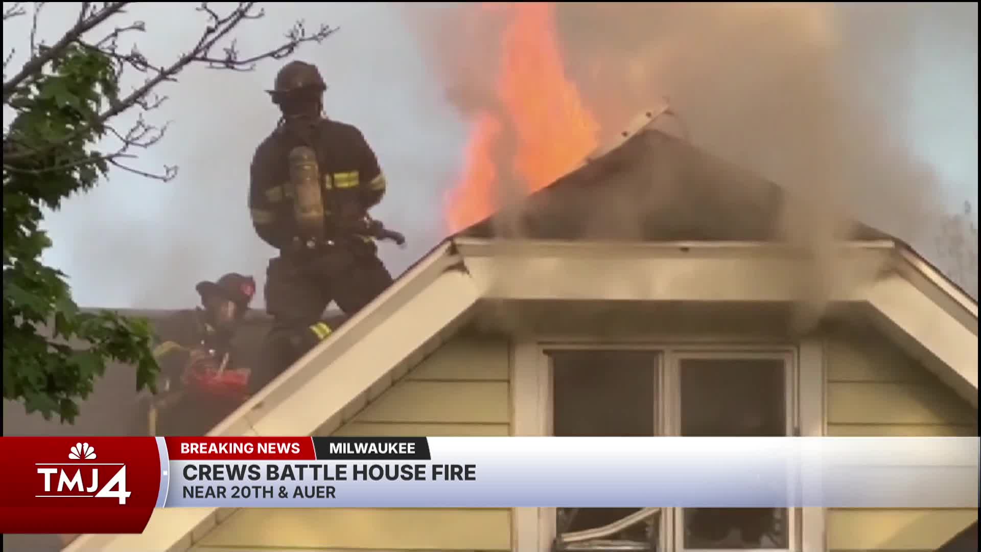 Milwaukee fire crews battle early morning structure fire, three homes ...