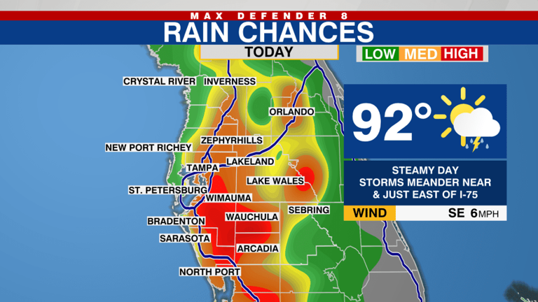 Hot w/ daily afternoon storms through Memorial Day