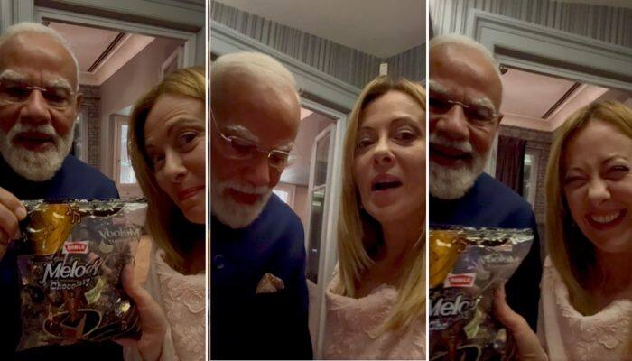 ‘Melodi’ moment: PM Modi gifts ‘Melody’ chocolate to Italian PM Giorgia ...