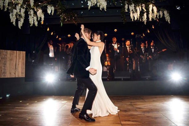 Prince harry and Meghan Markle on their wedding day