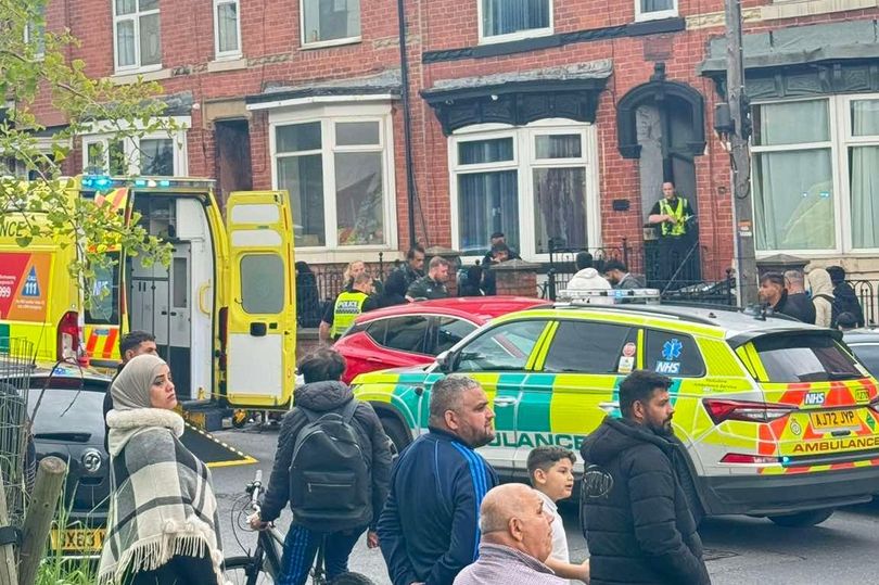 Three arrested after man stabbed in broad daylight on Sheffield street