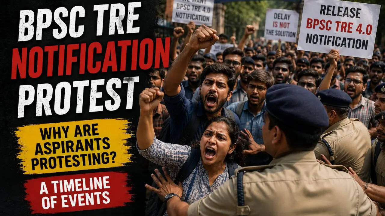 BPSC TRE notification protest: Why are aspirants protesting? A timeline ...