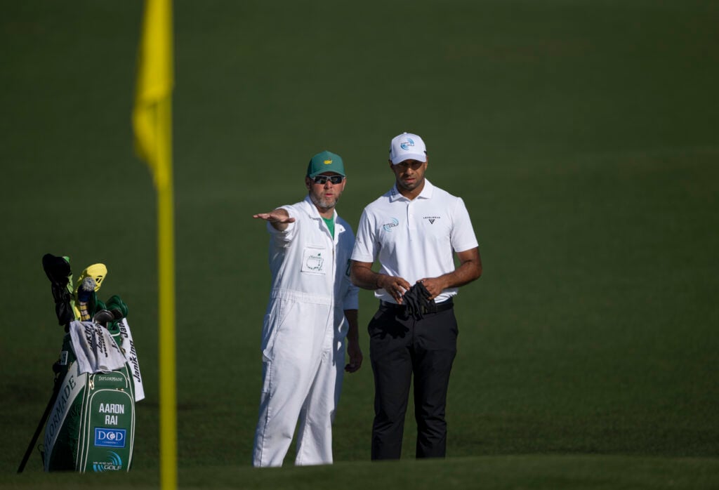 What Aaron Rai was seen doing at the Masters when Rory McIlroy was ...