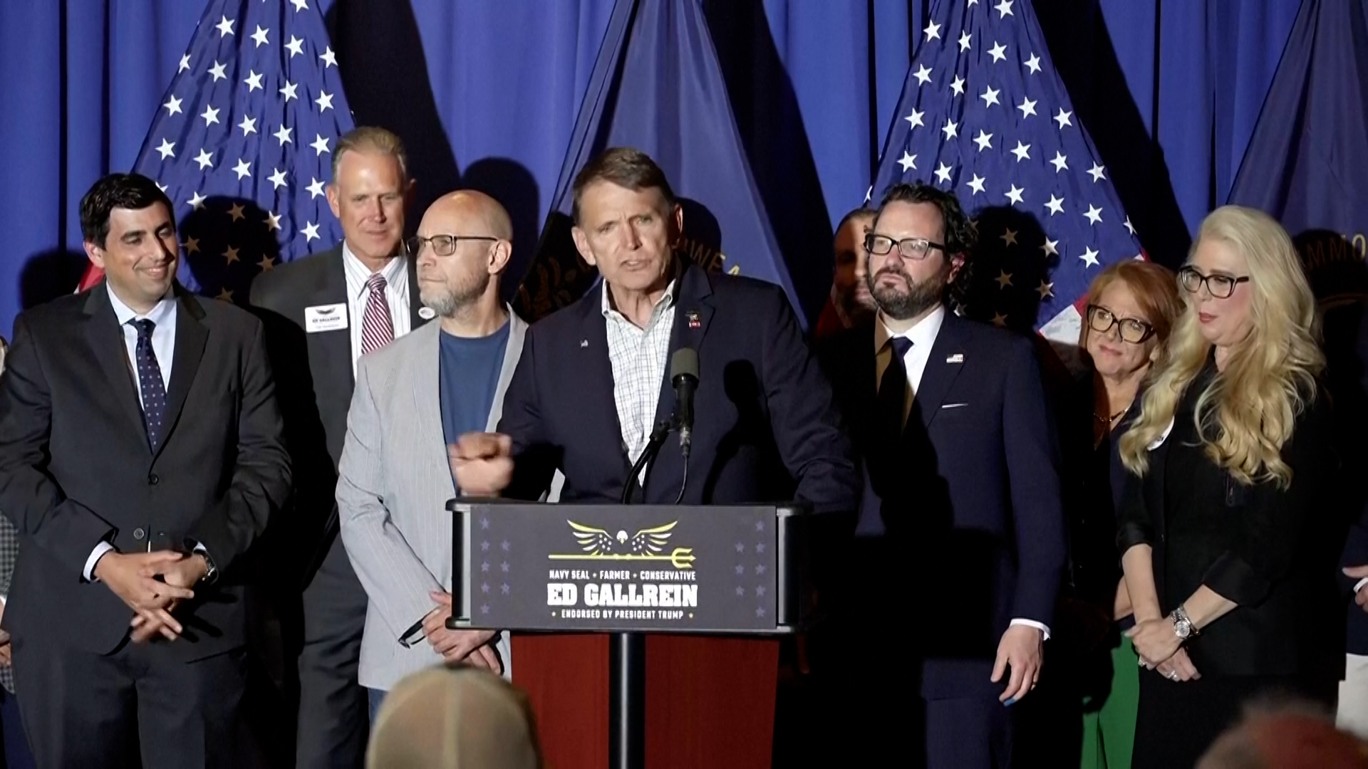 Ed Gallrein defeats Thomas Massie in Kentucky, vows to put 'America first'