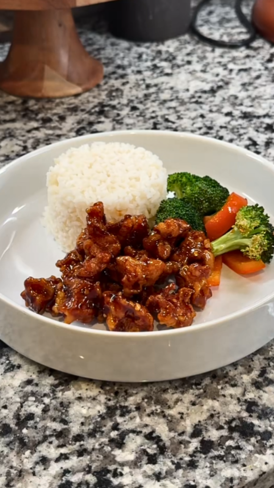 Sticky orange chicken homemade recipe