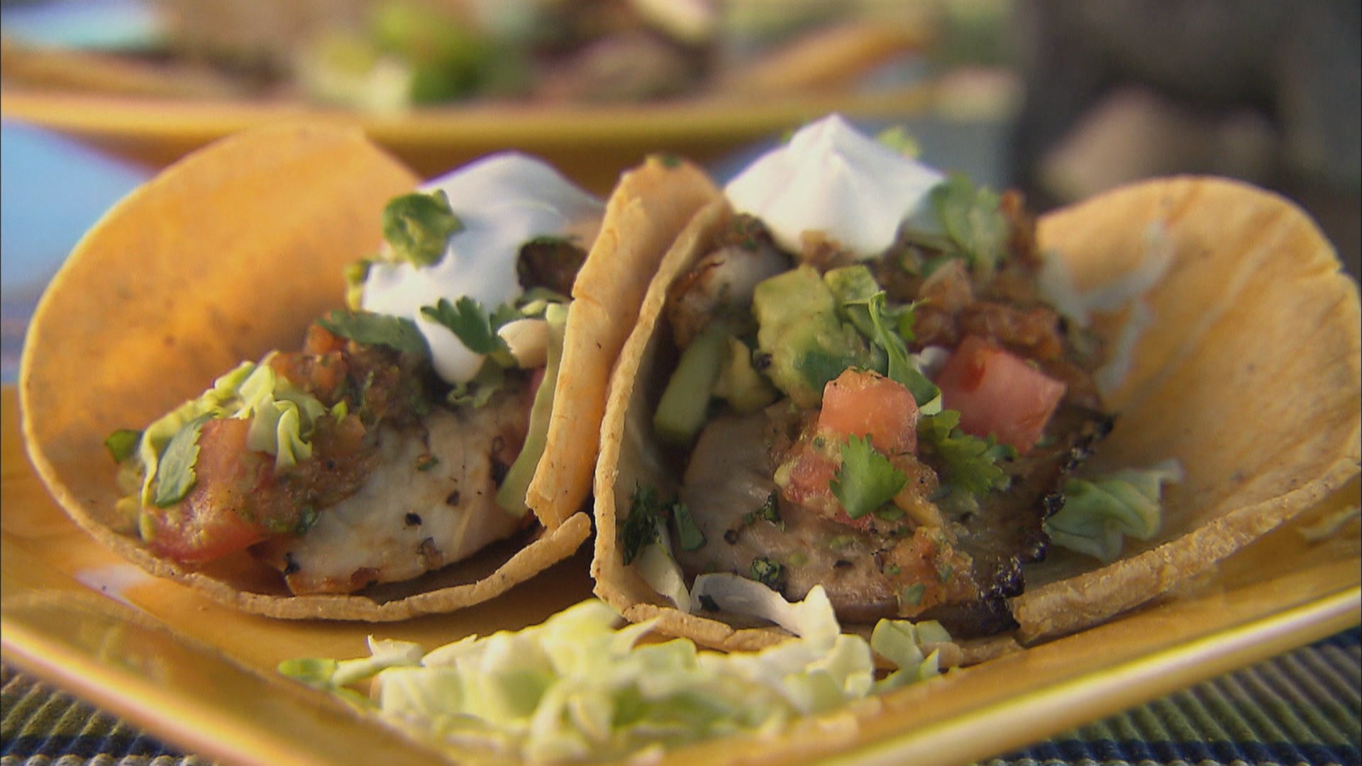 Mexican fish tacos
