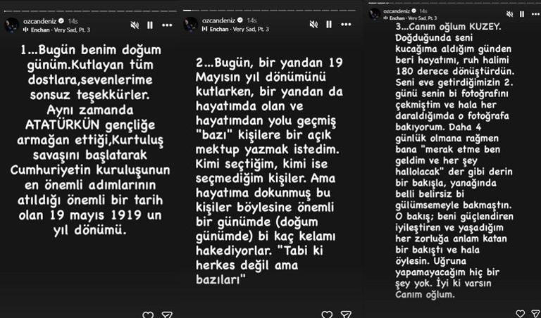 Haberler: Özcan Deniz’den doğum gününde ailesiyle ilgili şok paylaşım ...
