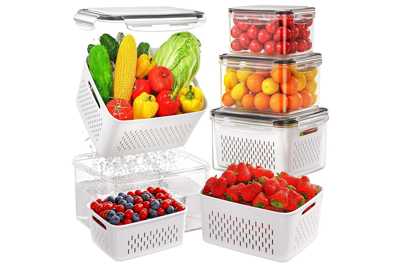 Winproper 4 PCS Fruit Storage Containers