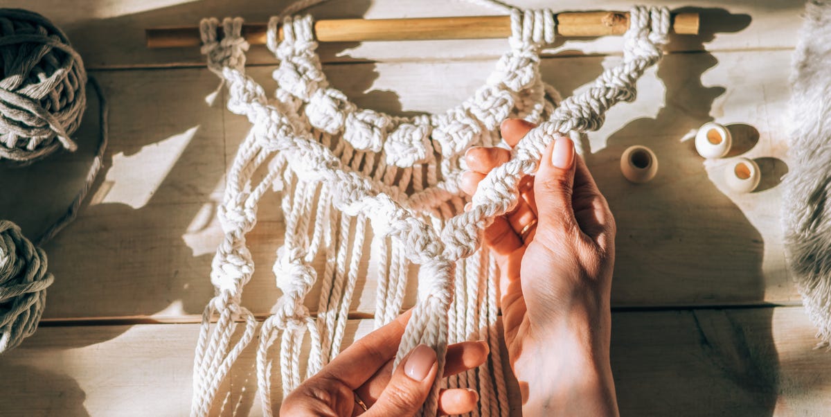 These brilliant small macrame project ideas are ideal for beginners