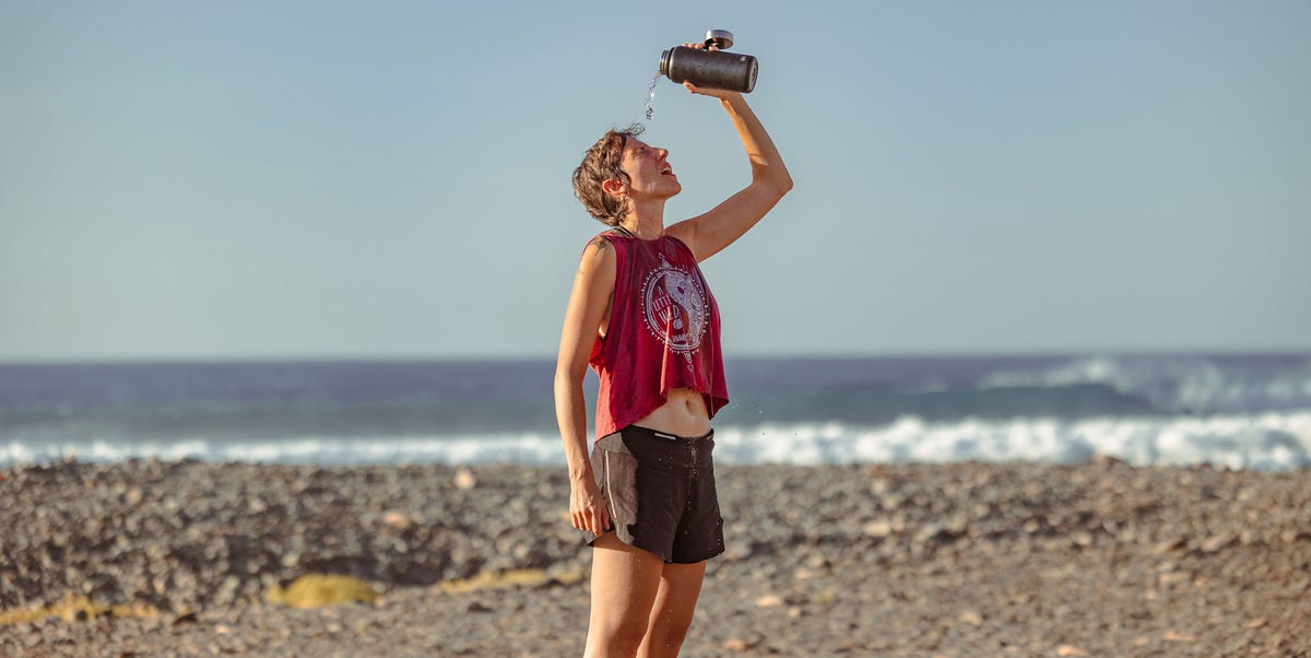 Running in a heatwave? Here's how to clock miles safely in hot weather