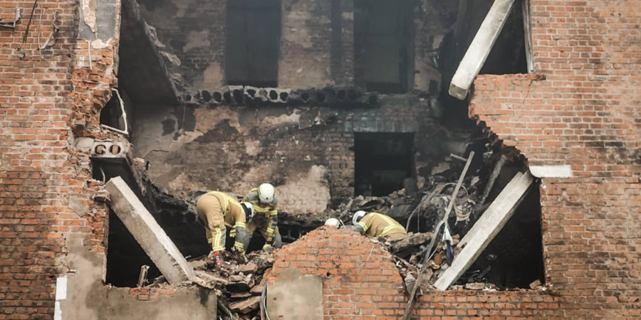 Russian strike kills 94-year-old woman in Konotop apartment building