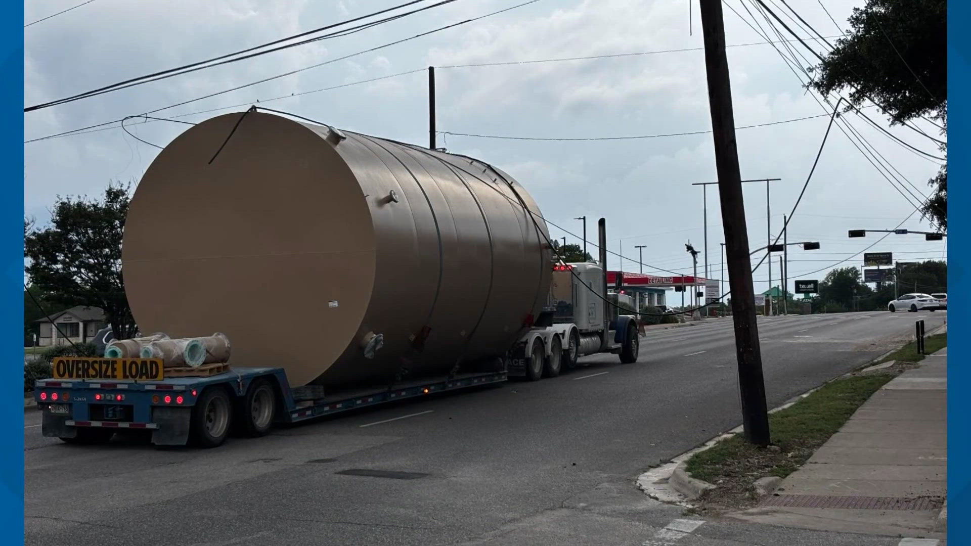 West Adams reopens in Temple after truck hits power lines