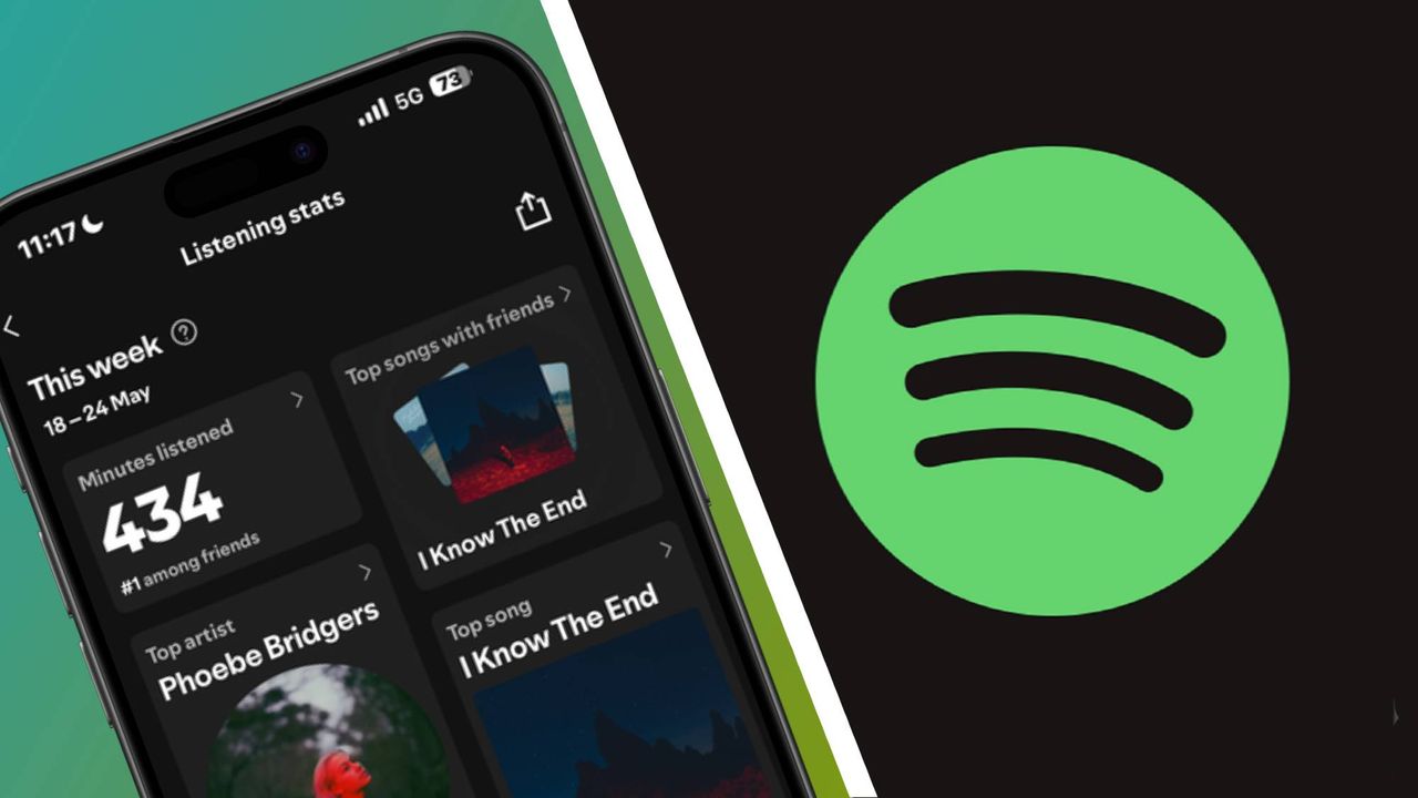 Spotify updates listening stats with new design and social features