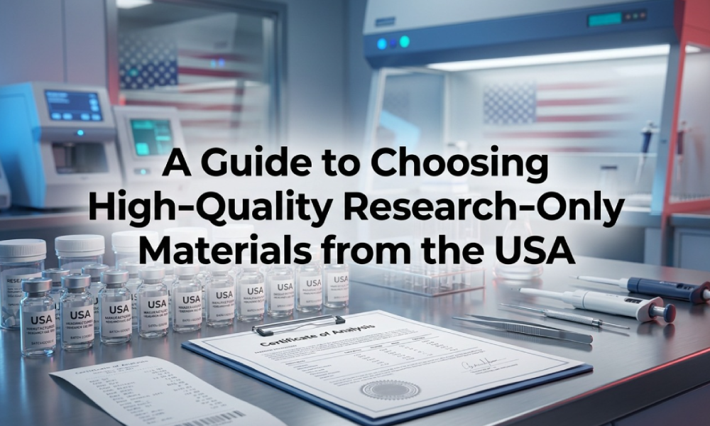A guide to choosing high-quality research-only materials from the USA