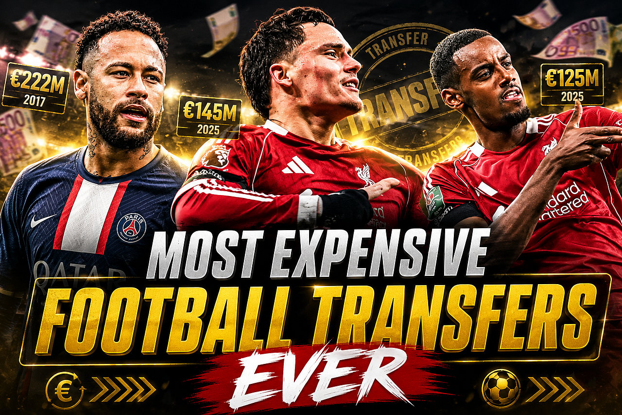 8 most expensive transfers in football history