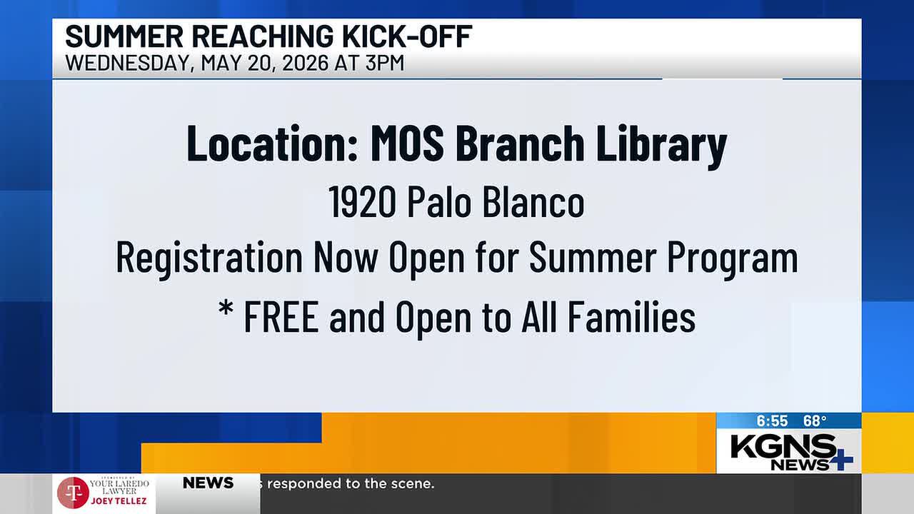 Laredo library branch hosts summer reading program kickoff event