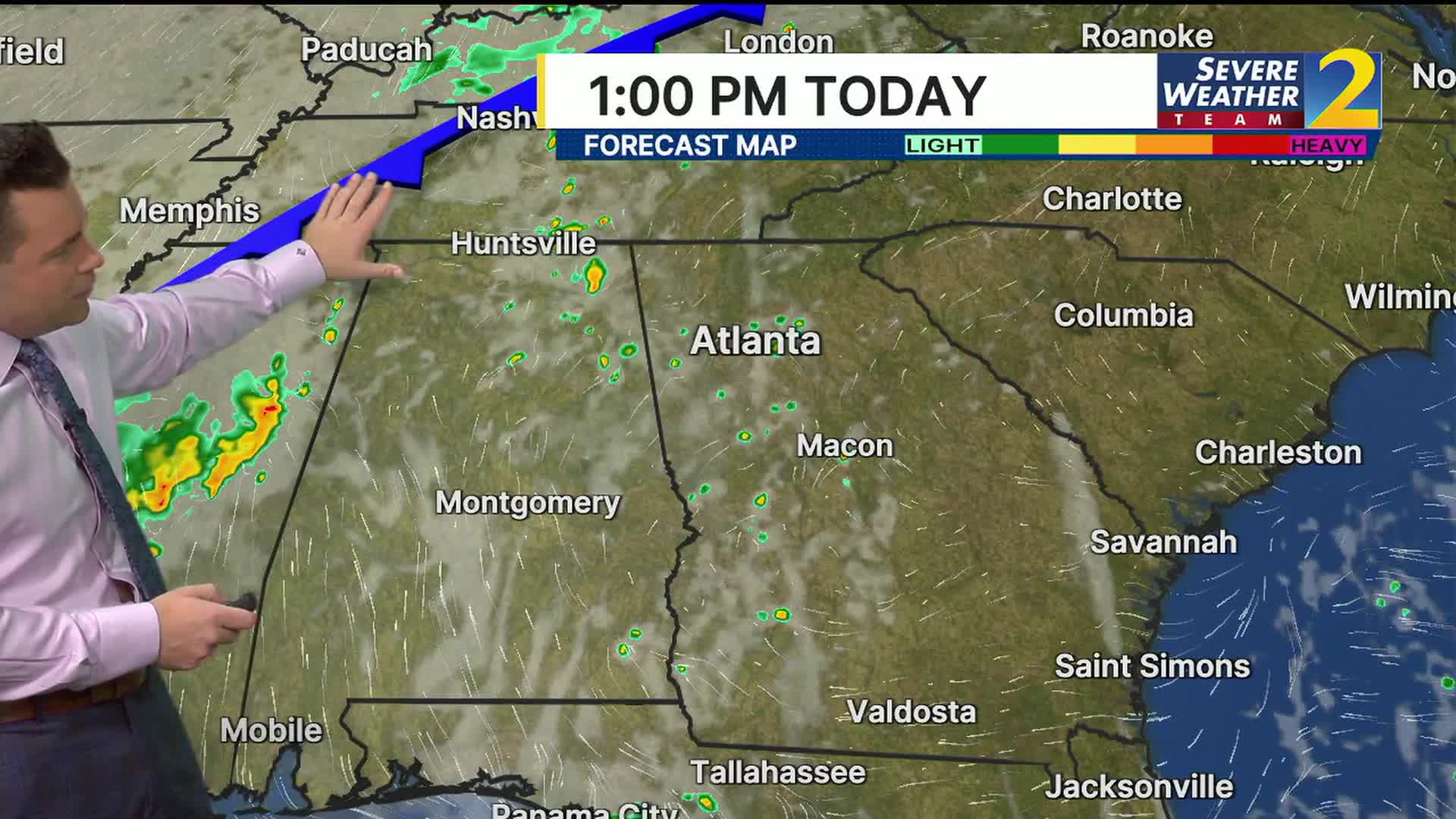 Scattered thunderstorms return to forecast today, through Memorial Day ...
