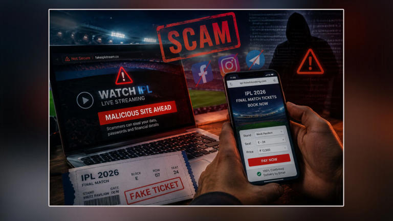 IPL ticket scams | ఐపీఎల్‌ క్రికెట్‌ టికెట్‌ మోసాలపై సైబర్‌ సెక్యూరిటీ ...