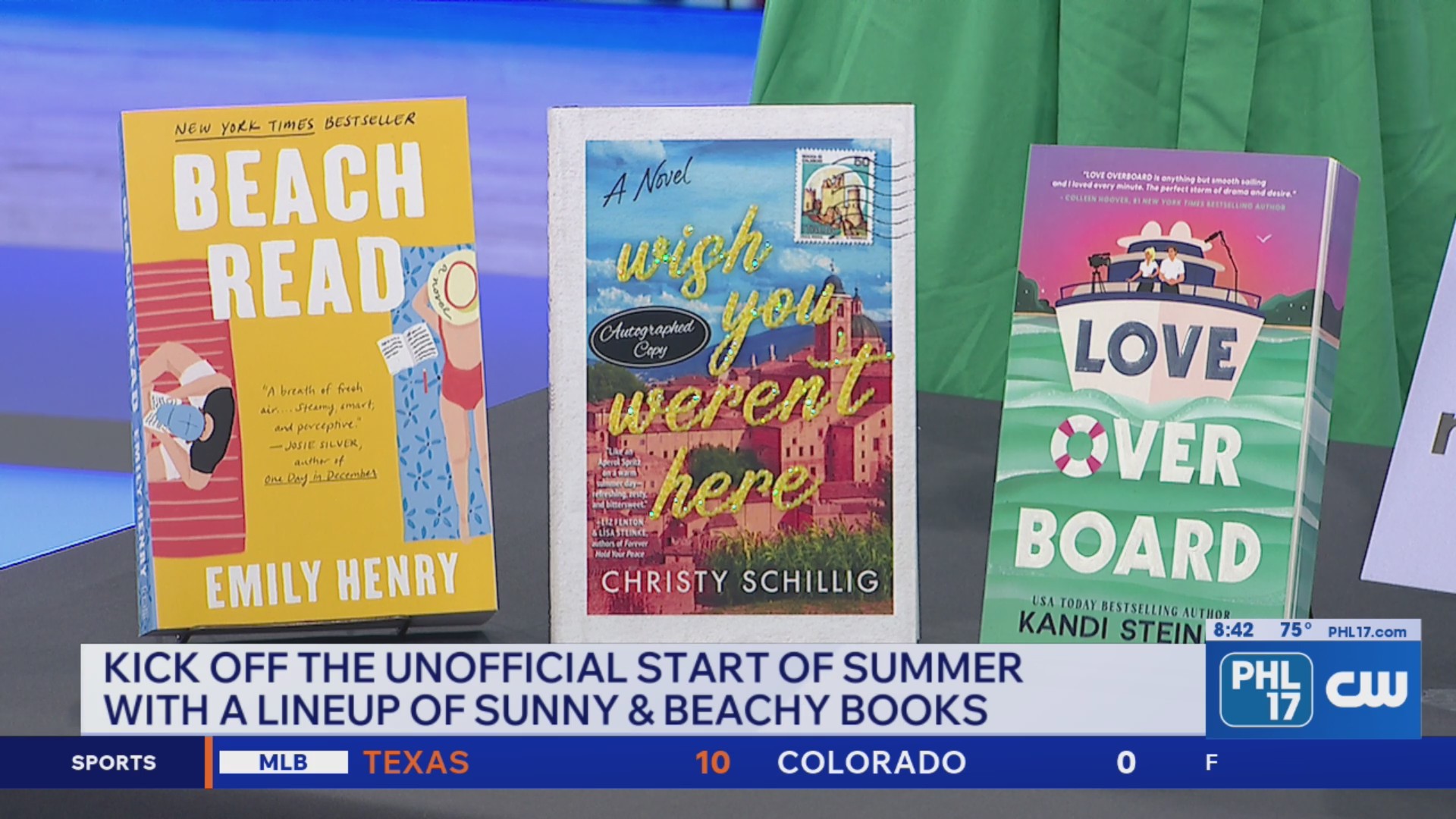 Memorial Day weekend is here — time for the perfect beach read
