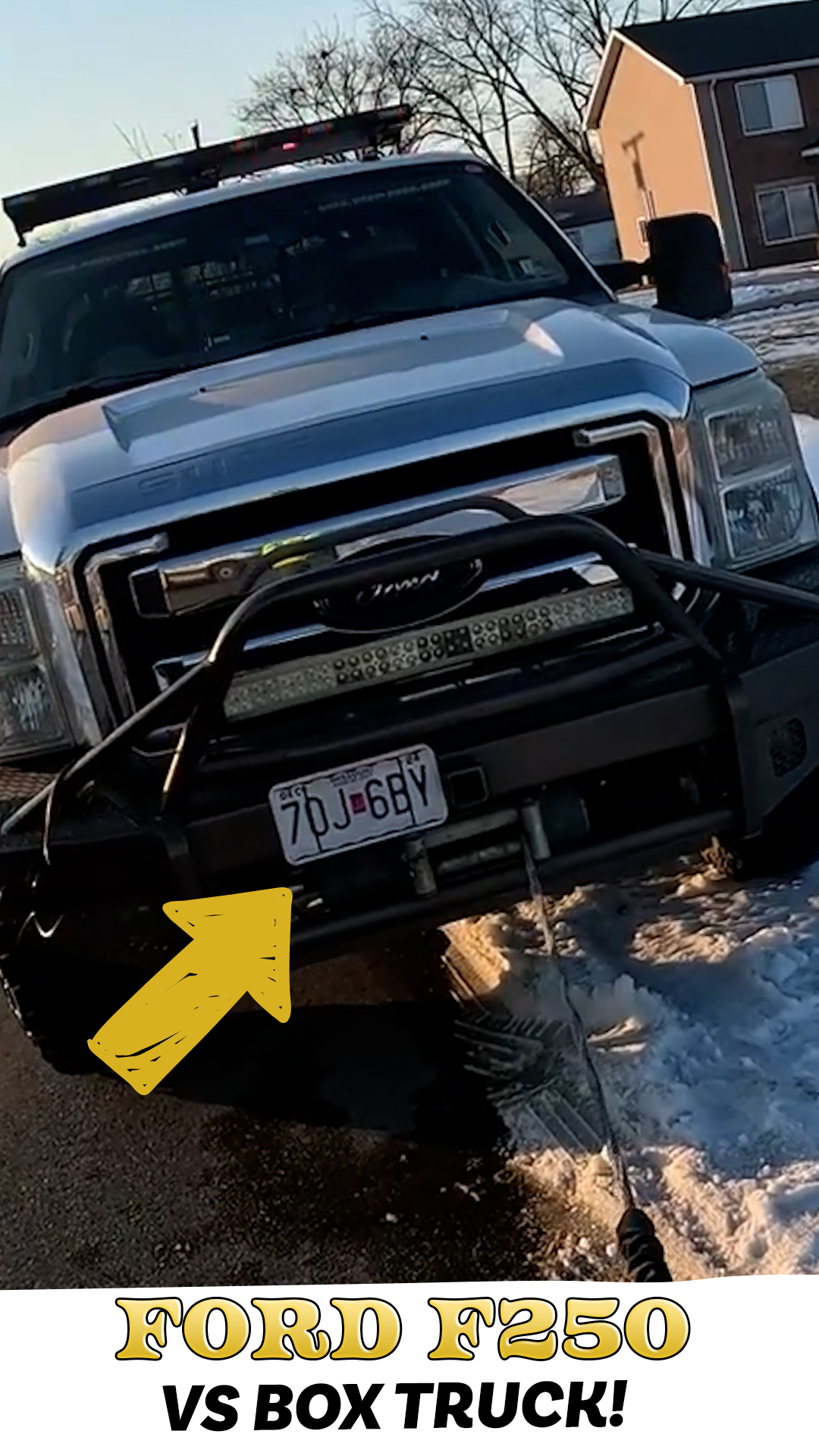Ford F250 vs. box truck