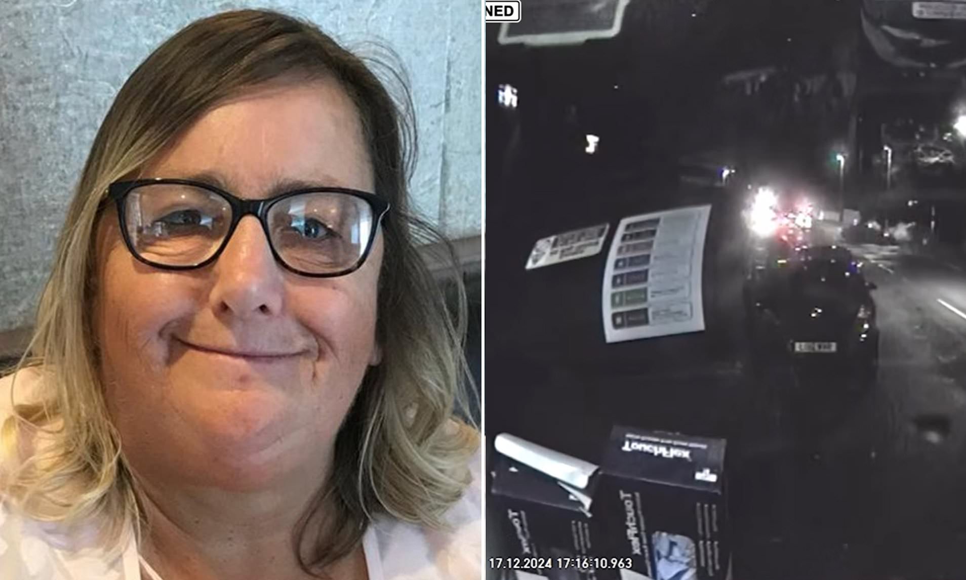Moment drug driver hit and killed gran, 60, at 85mph on wrong side of ...