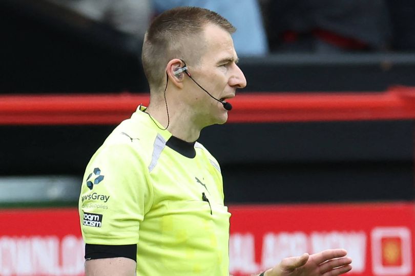 Michael Salisbury decision made after Premier League referee's Man United controversy