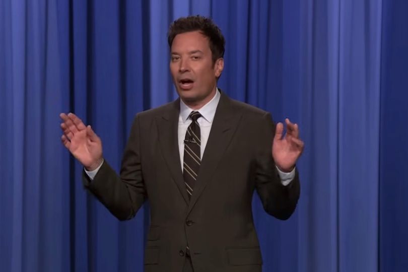 Jimmy Fallon mocks Donald Trump as his approval rating crashes to a ...