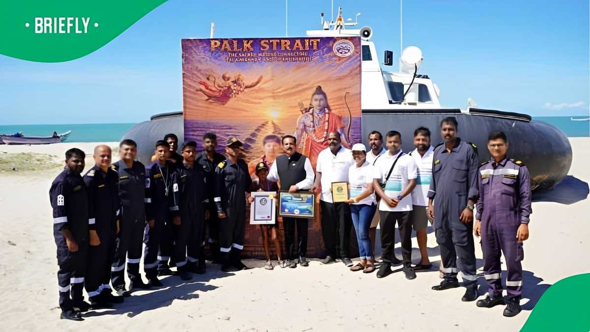 Seven-year-old Ishank Singh becomes youngest swimmer to complete Palk ...
