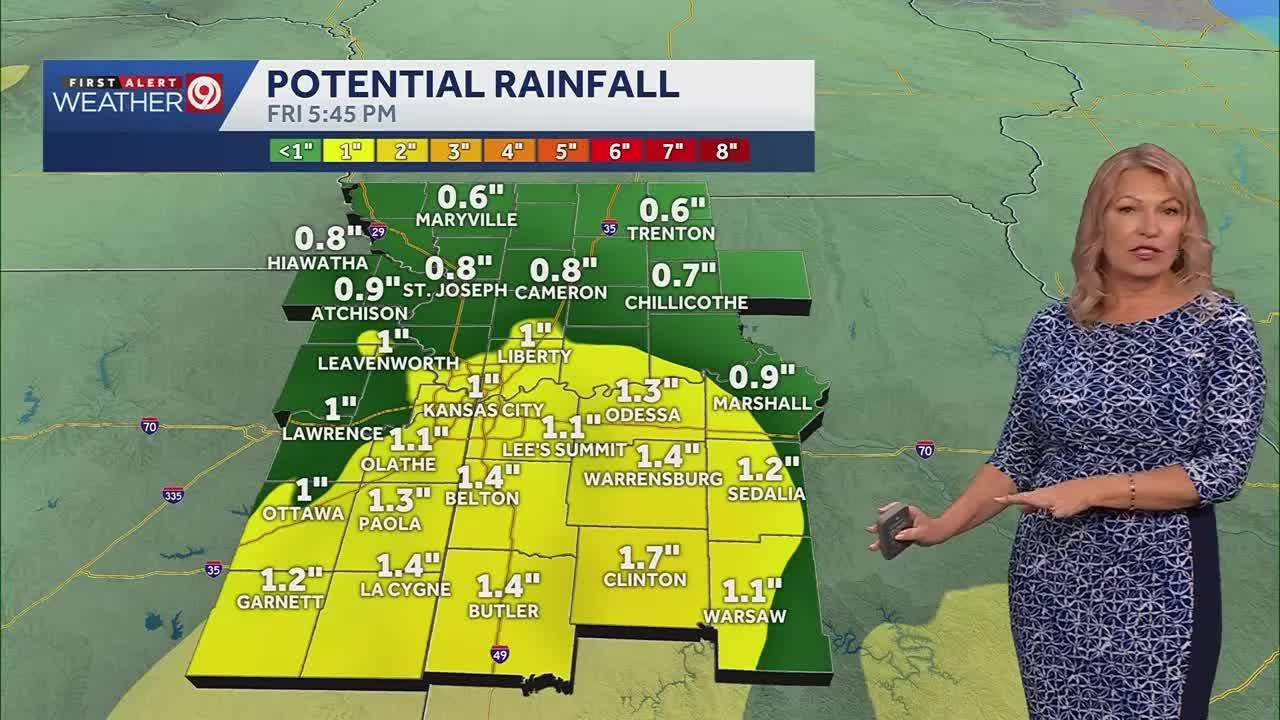 Kansas City weather forecast Wednesday, May 20
