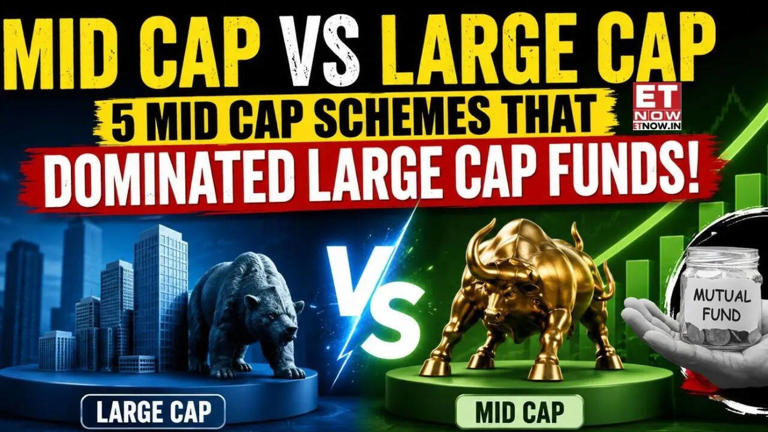 Mid cap vs large cap: 3 mid cap mutual funds that dominated large cap ...
