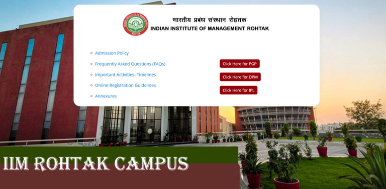 IIM Rohtak releases IPMAT result 2026: Direct link to download ...