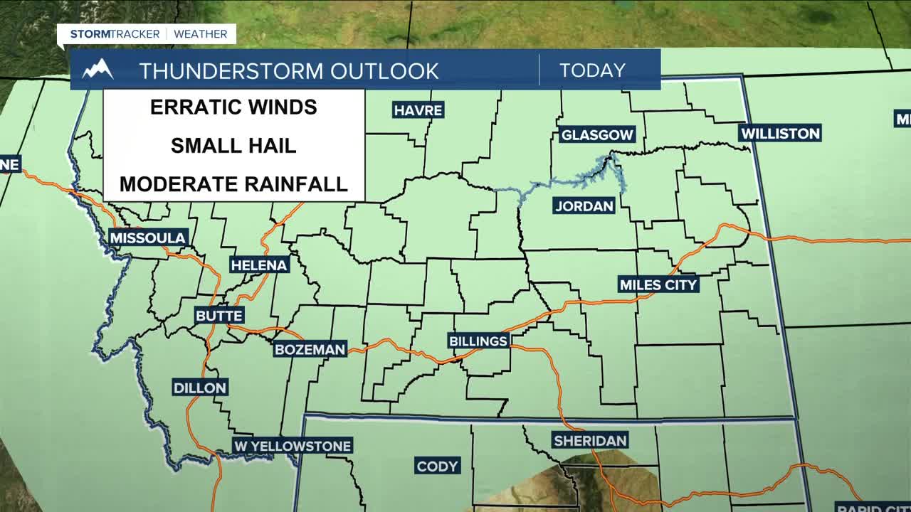 Q2 Billings area weather: Rain, t-storms, and mountain snow on tap for ...