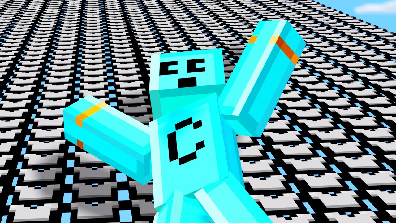 Buying powerful custom armor to survive any Minecraft challenge