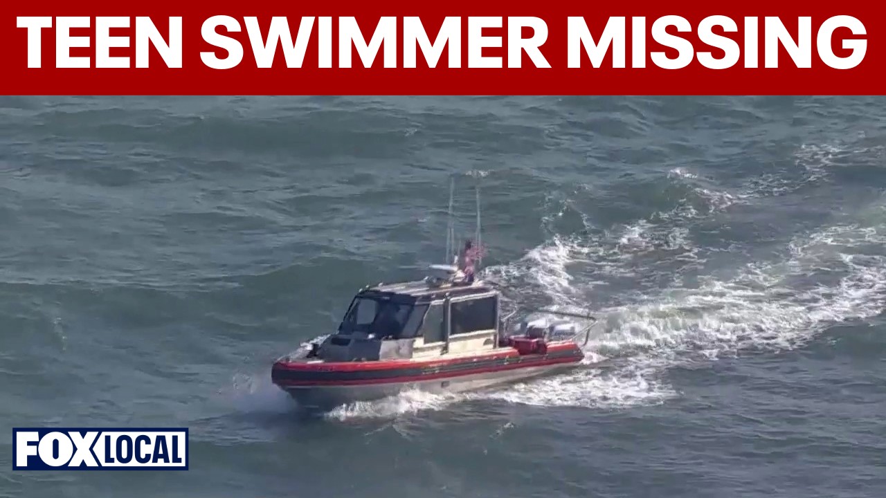 Search for missing teen swimmer continues at Rockaway Beach in Queens